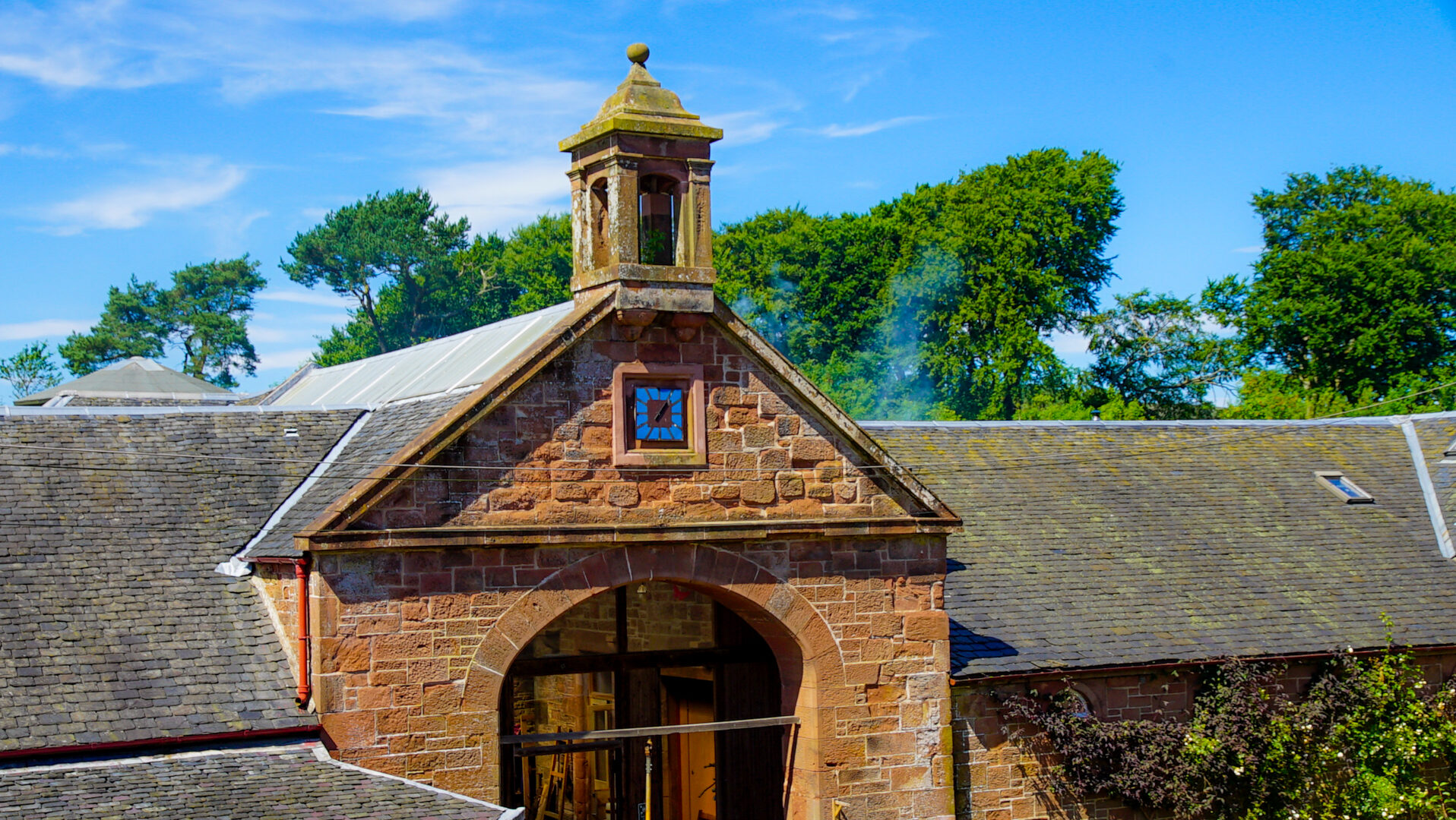 The Archway on a summers day